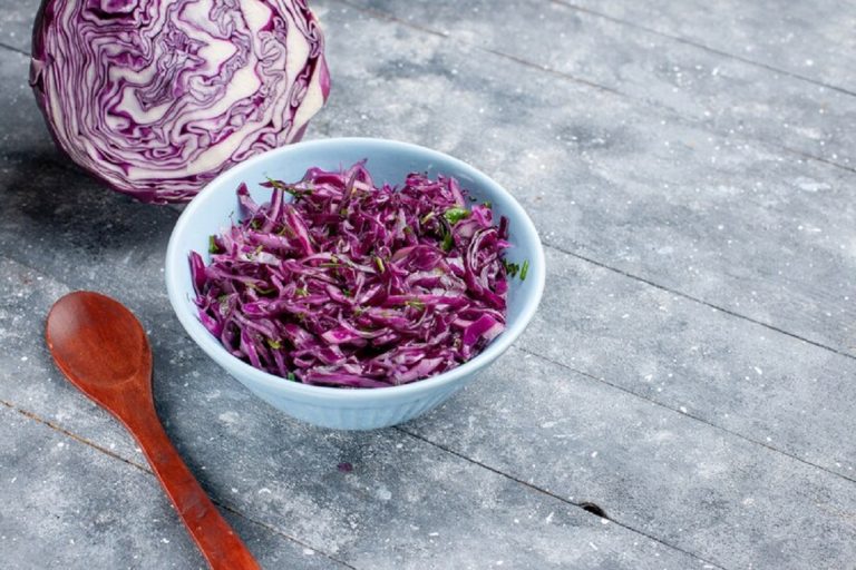 salade chou rouge asiatique