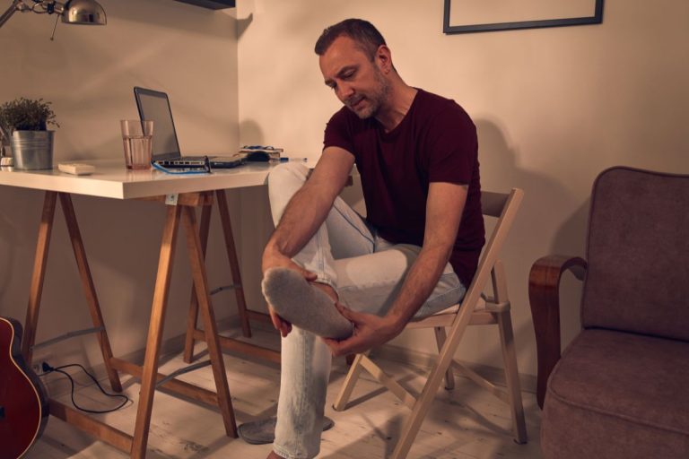 Pied gonflé