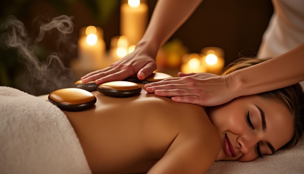 découvrez les bienfaits du massage aux pierres chaudes sur votre corps et votre esprit. apprenez comment cette technique relaxante peut soulager les tensions musculaires, améliorer la circulation sanguine et favoriser un profond bien-être mental.