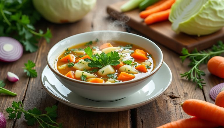 découvrez notre guide complet sur la soupe aux choux pour maigrir en seulement 7 jours. profitez d'un plan détaillé et des avis d'experts pour atteindre vos objectifs de perte de poids en toute sérénité. recettes, conseils et astuces à portée de main !