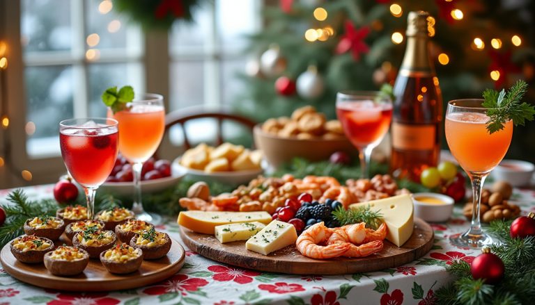 découvrez nos 16 idées d'apéritifs de noël originales et faciles à préparer. transformez vos fêtes en un moment festif inoubliable grâce à des recettes savoureuses et créatives qui émerveilleront vos invités.
