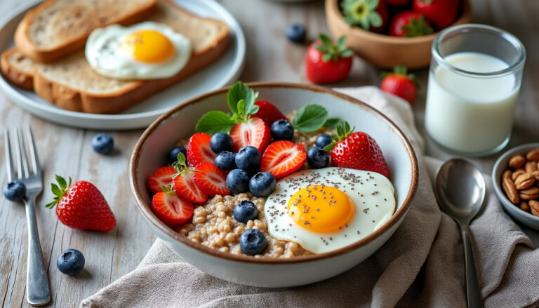 découvrez 7 recettes de petit déjeuner équilibrées, savoureuses et spécialement conçues pour les personnes diabétiques de type 2. idéal pour bien commencer la journée tout en contrôlant la glycémie.