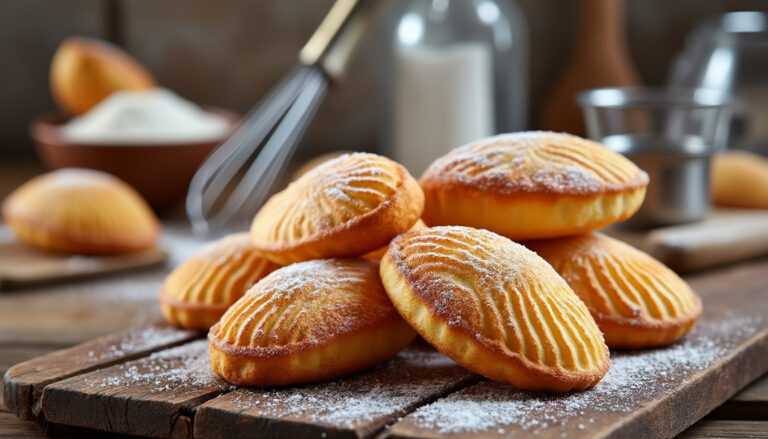 découvrez la recette inratable des madeleines moelleuses de cyril lignac. faciles et rapides à réaliser, ces délicieuses madeleines feront le bonheur des petits et des grands gourmands ! à tester sans attendre.
