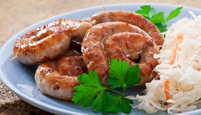 accompagnement avec des chipolatas