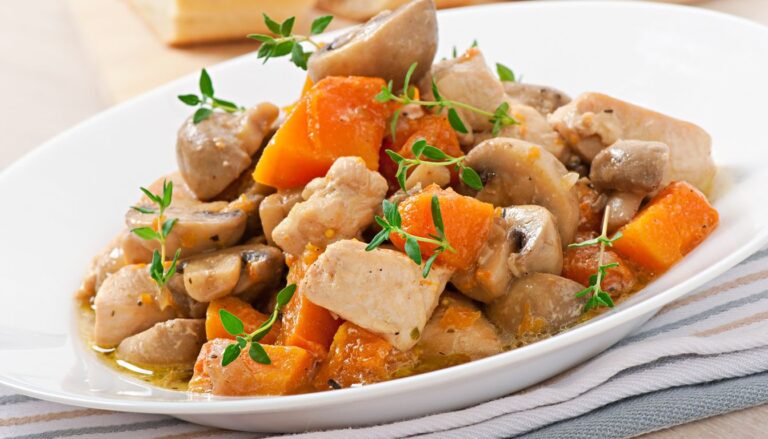 viande manger avec des carottes vichy